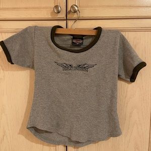 Harley Davidson crop top